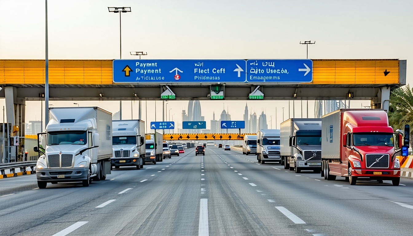 Fleet management and toll payment solutions in Dubai